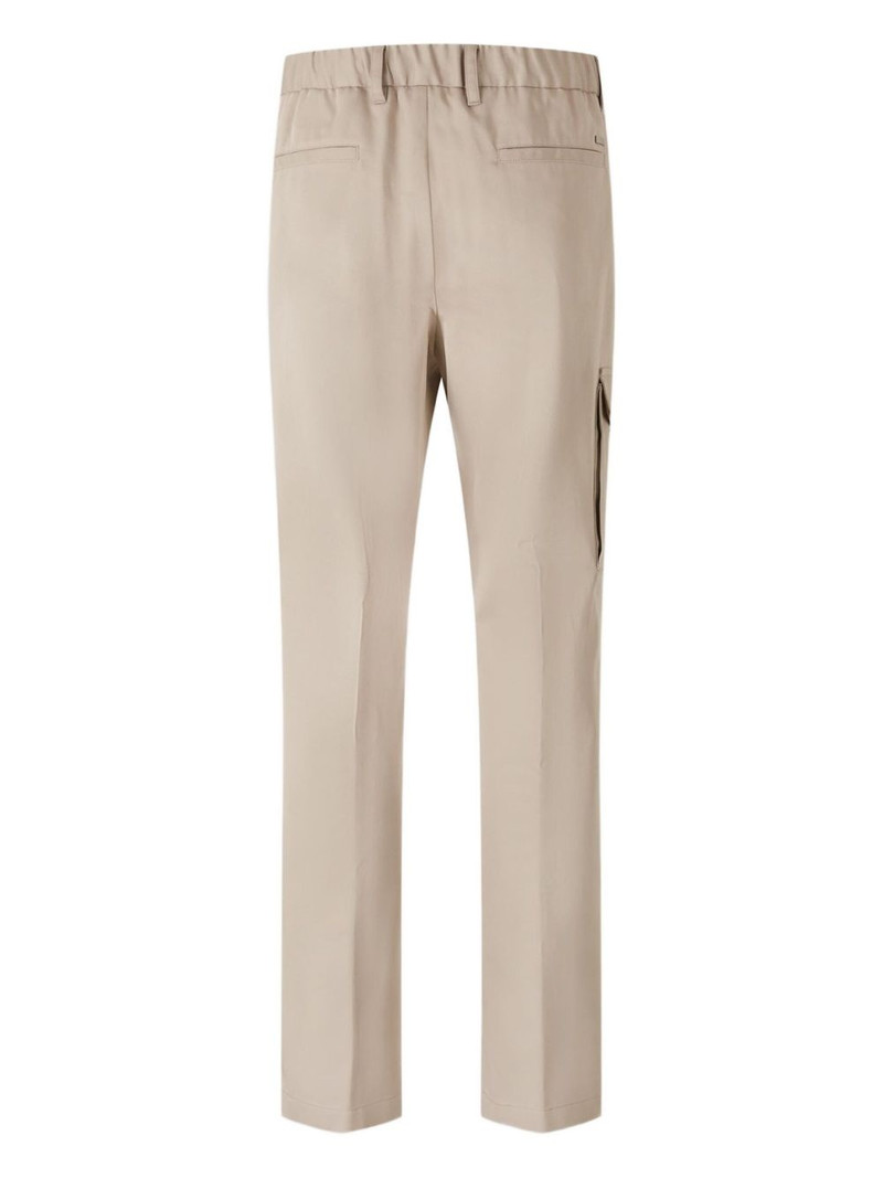Herno pleated cargo trousers outlook