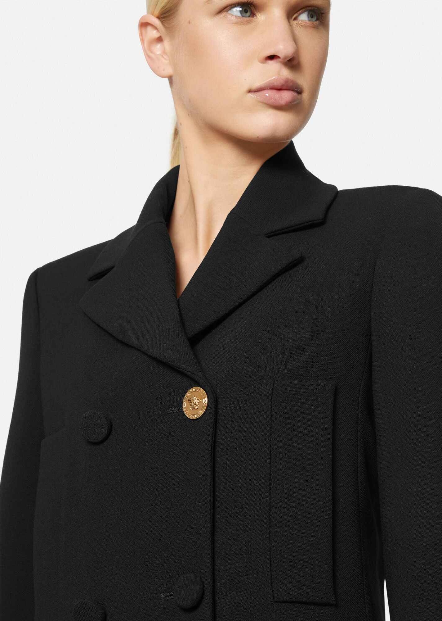 Medusa Wool Coat - 5