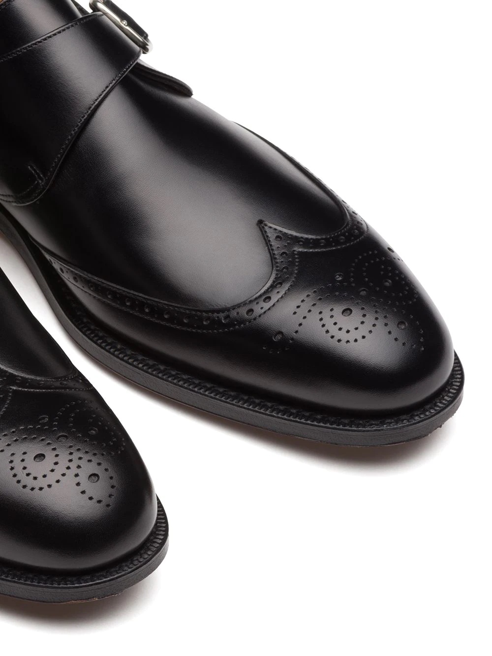 Nevada leather monk brogues - 4