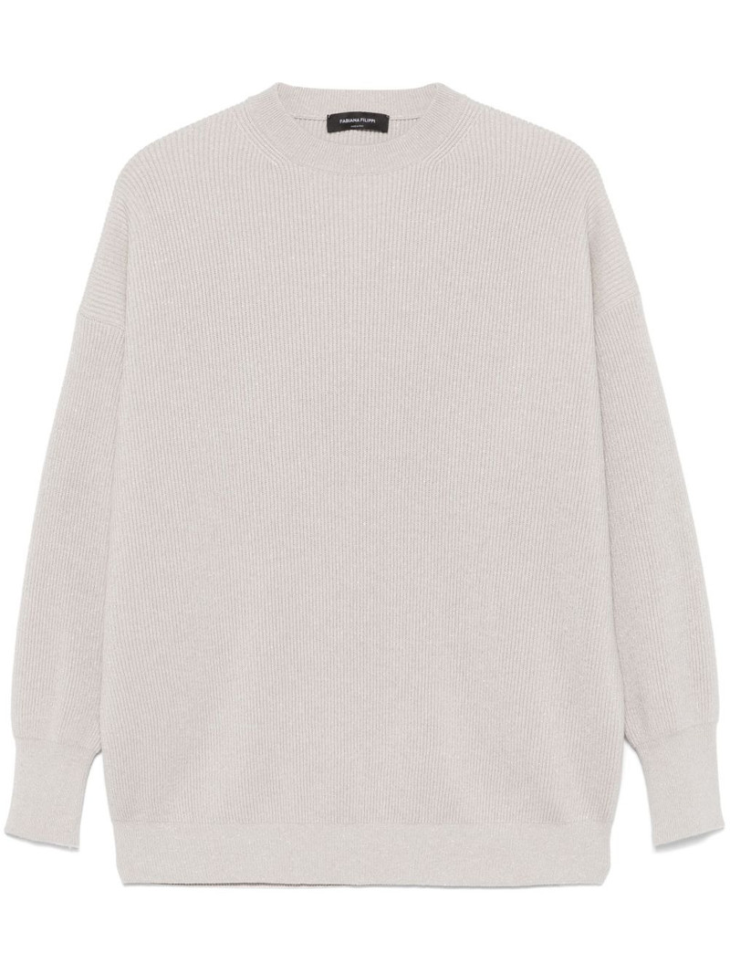 lamé sweater 1