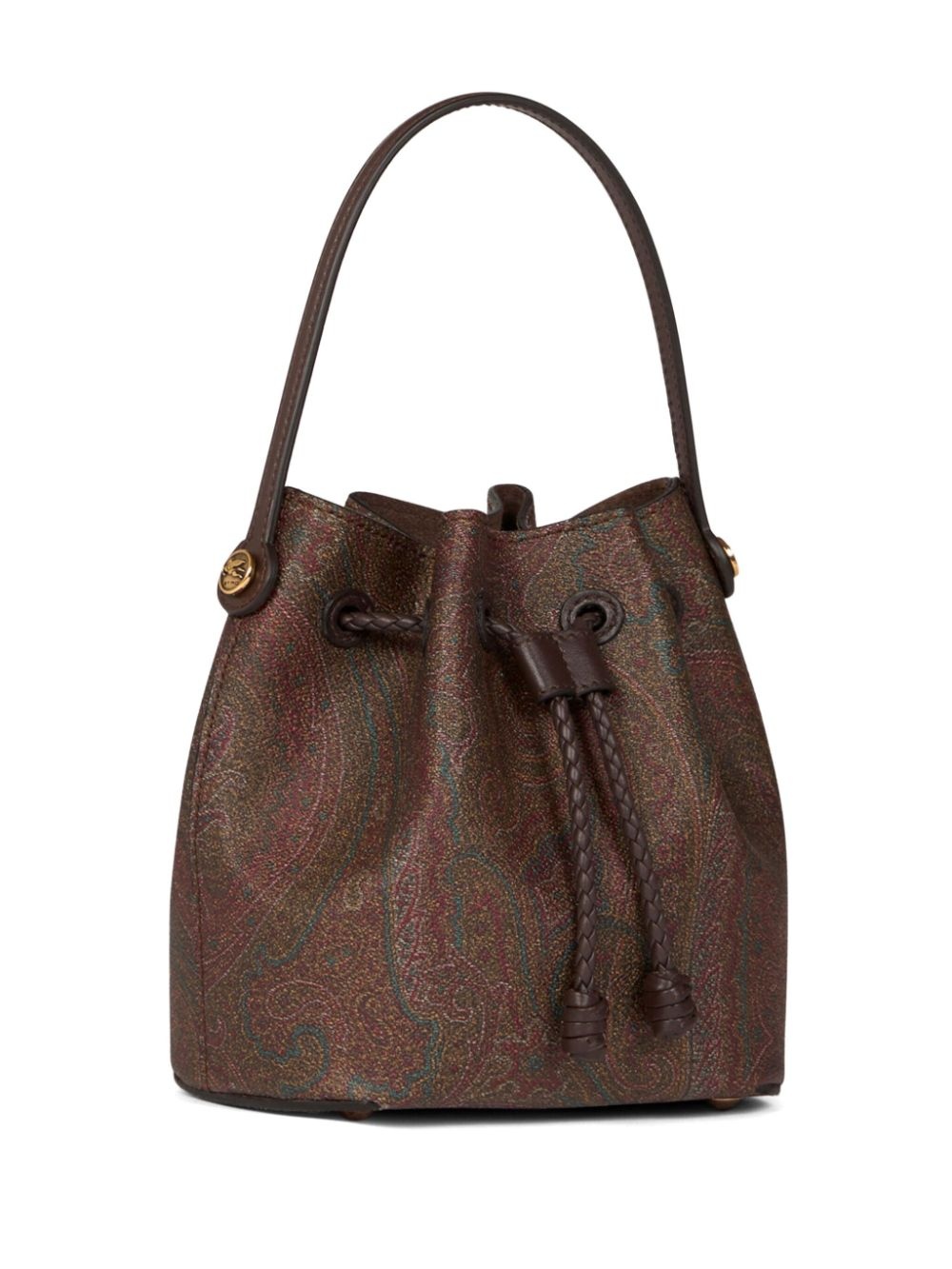 mini Paisley bucket bag - 4