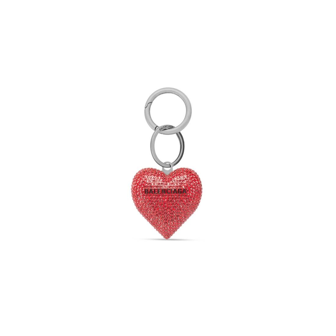 Women's Valentine's Strass Keychain in Red - 1