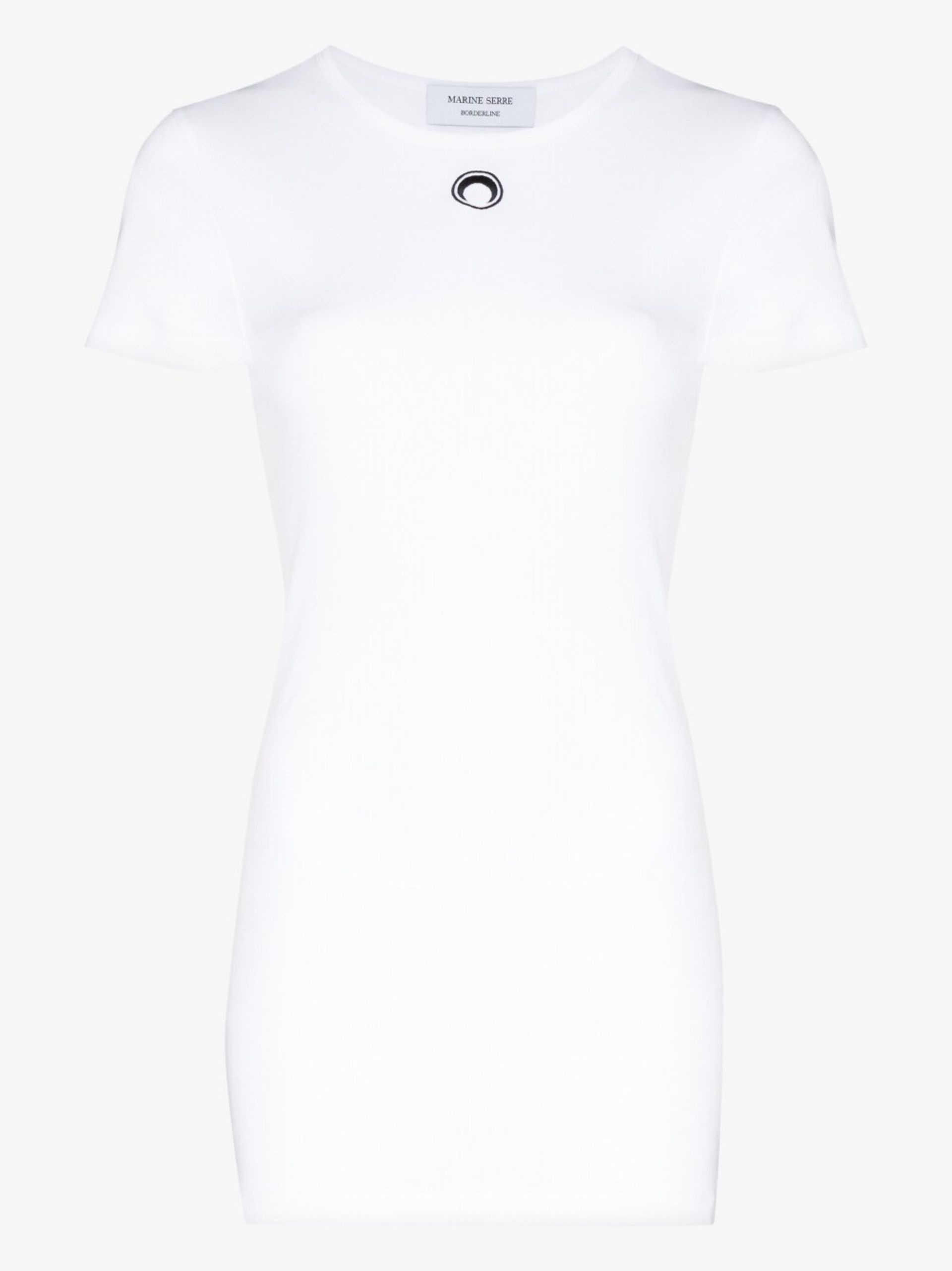 fine-ribbed organic cotton T-shirt dress - 2
