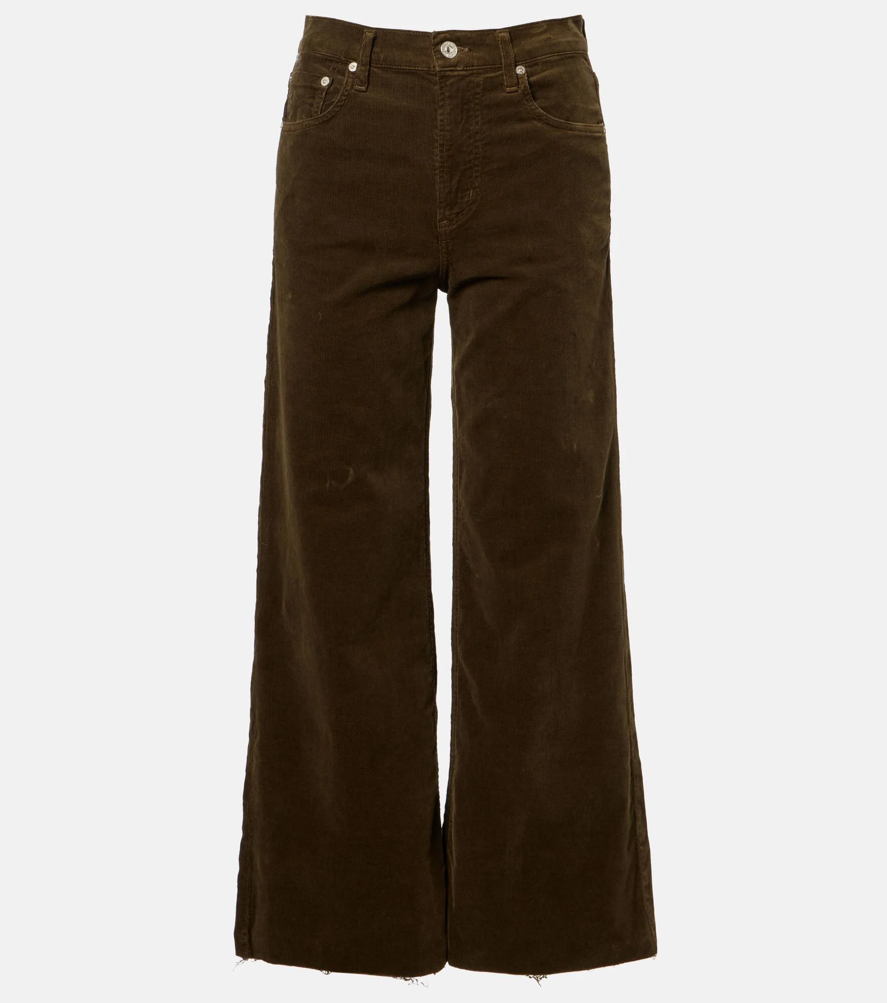 Lyra cotton corduroy wide-leg pants - 1