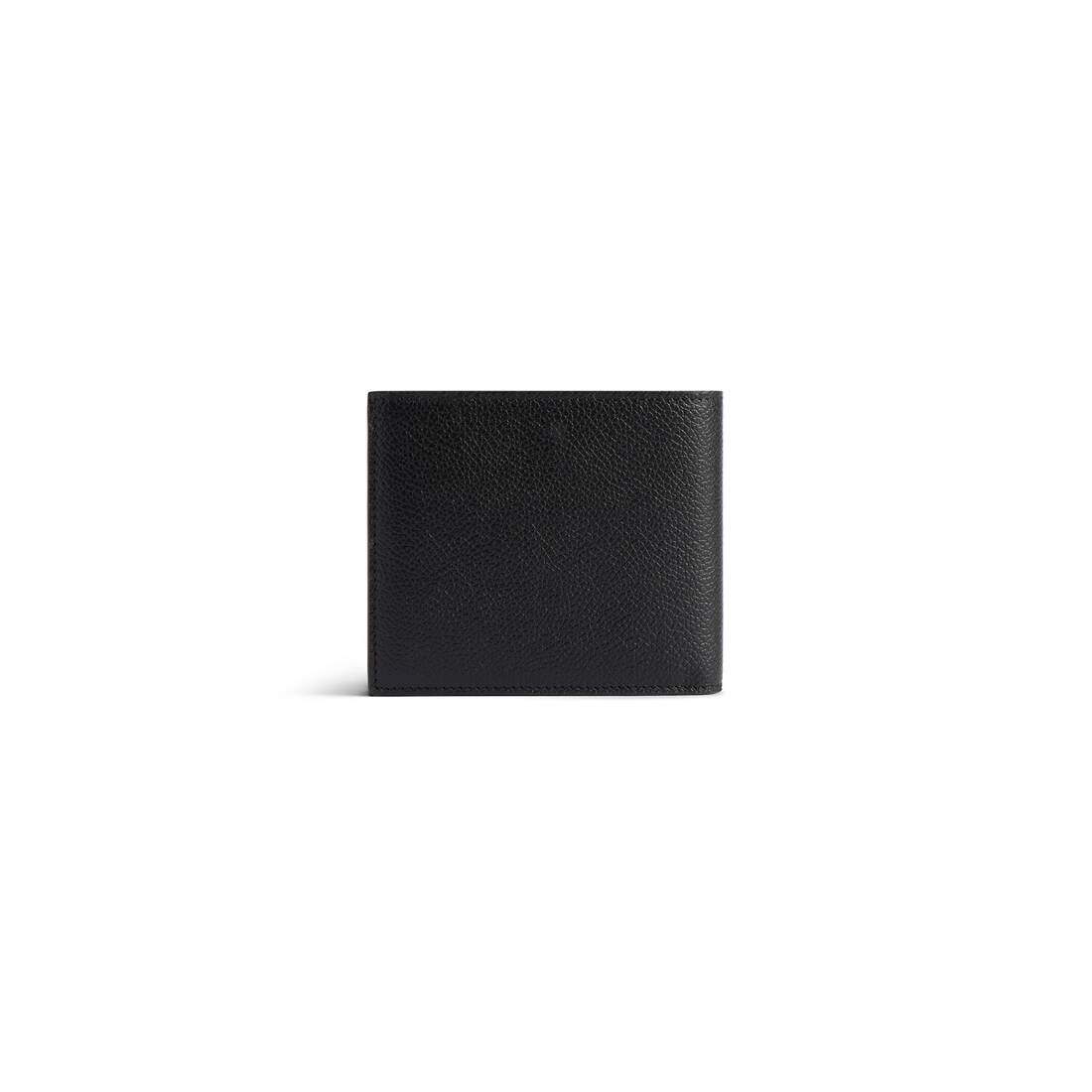 Men's Cash Square Folded Wallet in Black - 2