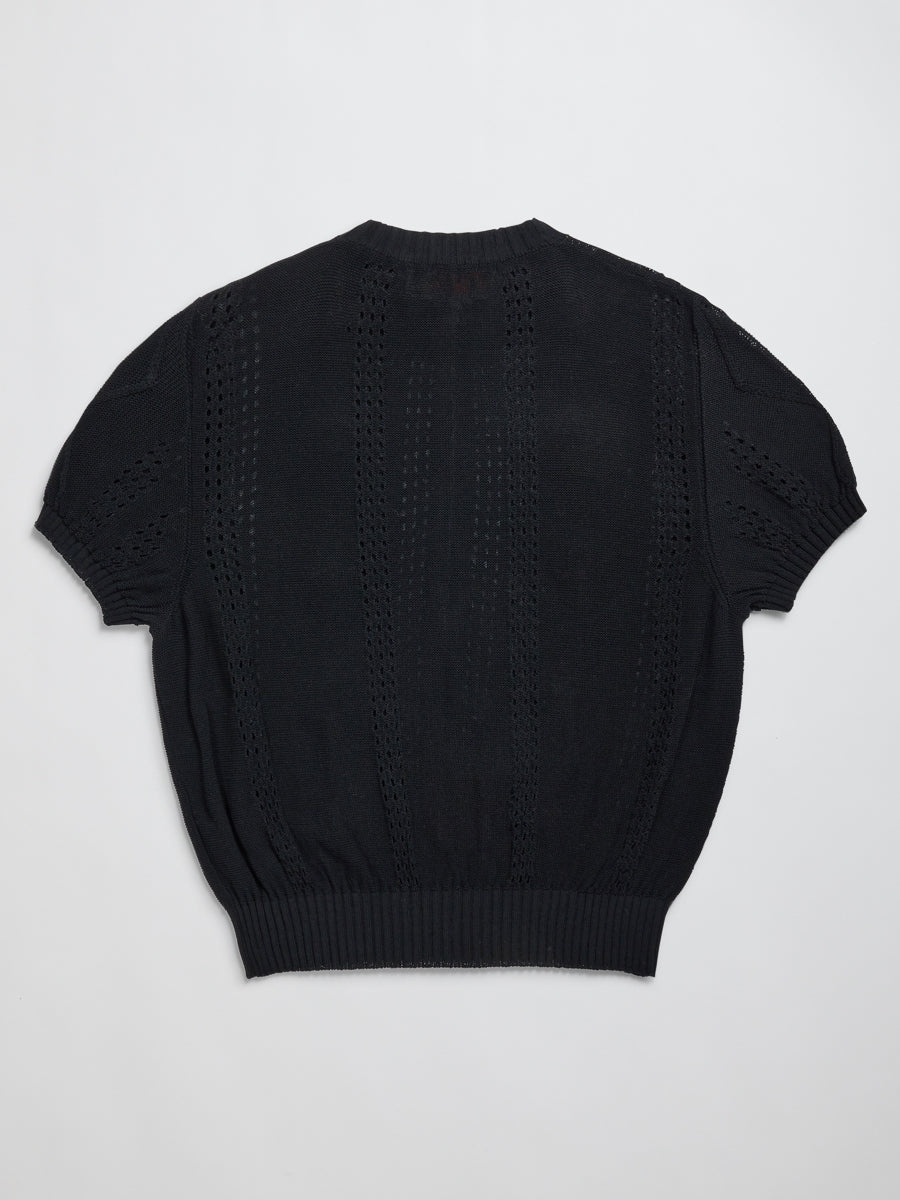 Cormagliano Zipped Tee Black - 8