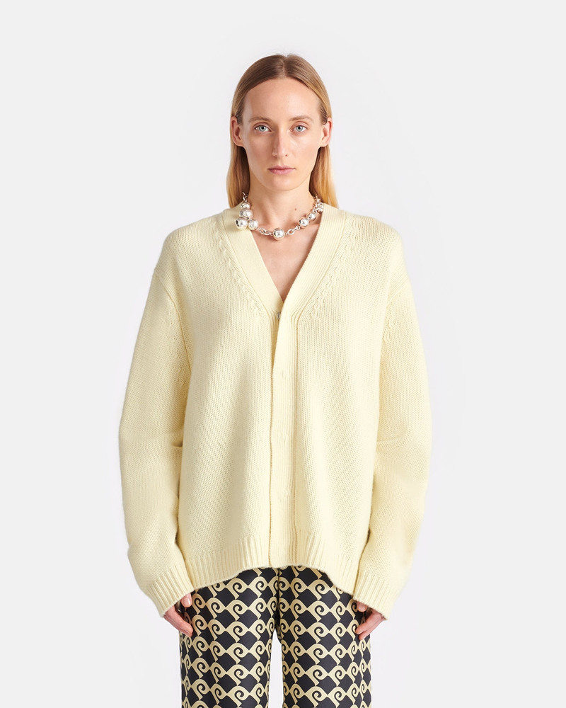 Nanushka Cashmere-Blend Cardigan outlook