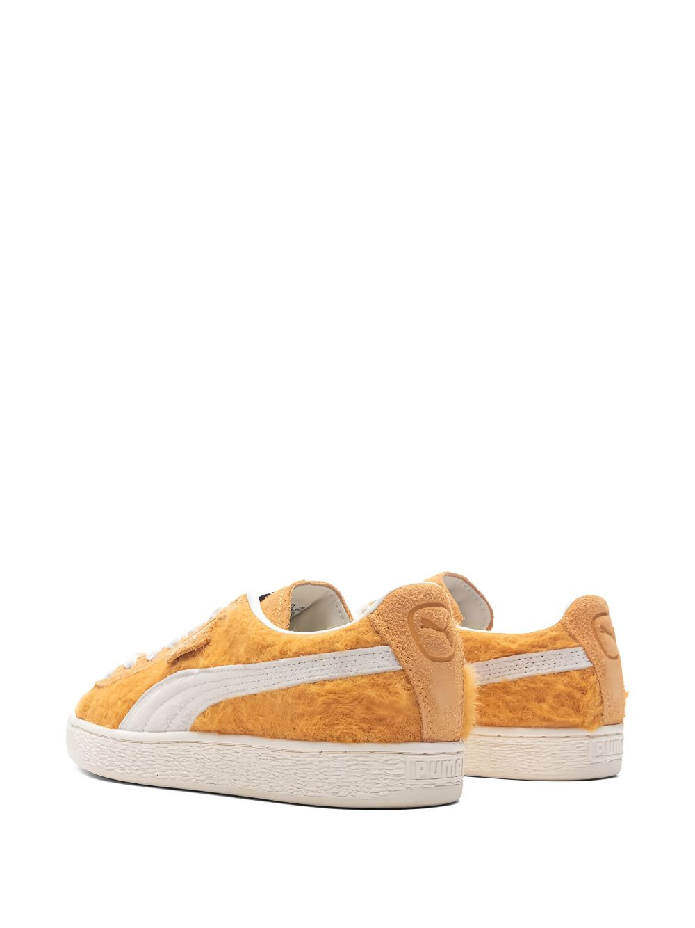 suede mohair sneakers - 4