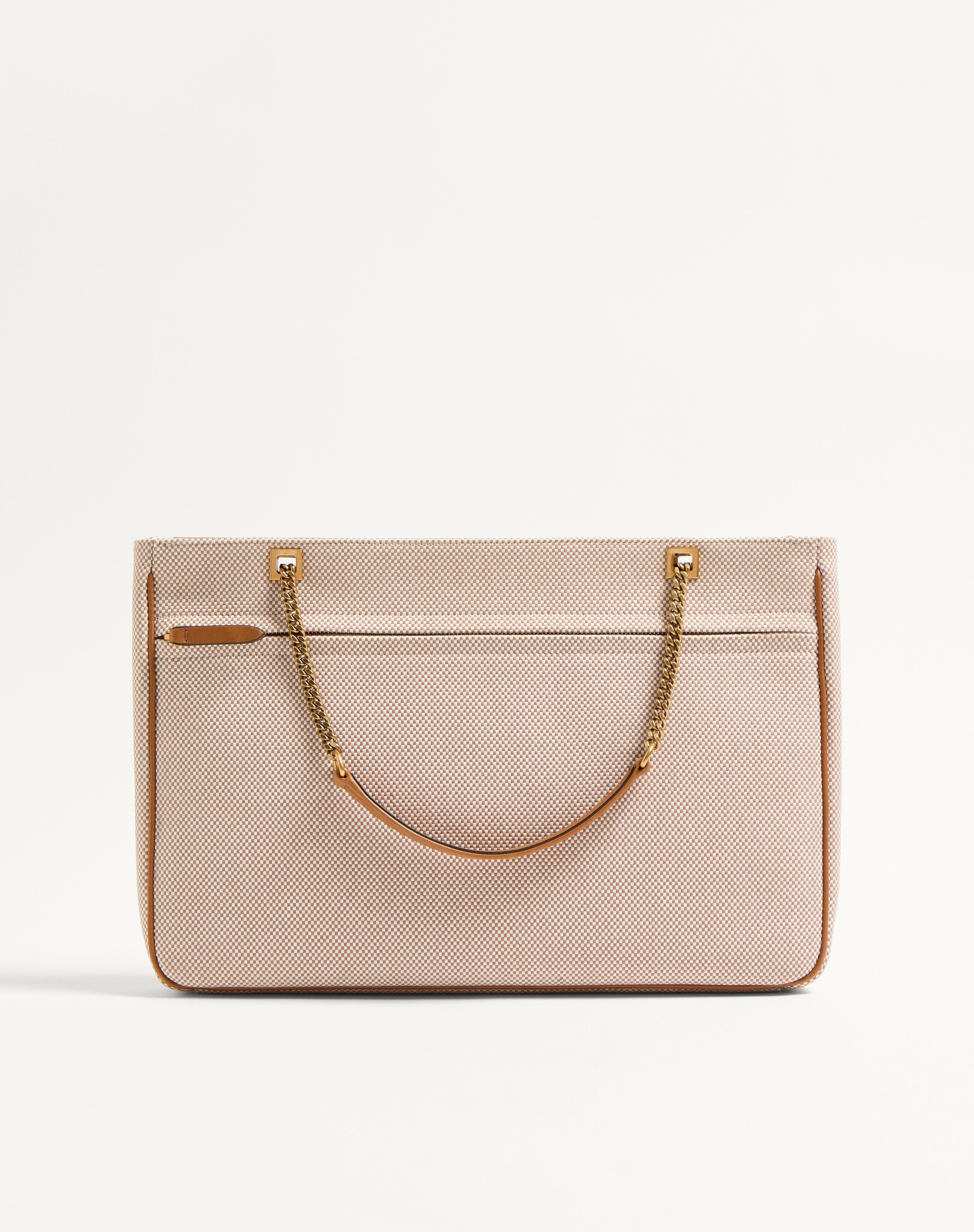 VALENTINO GARAVANI VIVA SUPERSTAR MEDIUM CANVAS SHOPPING BAG - 5