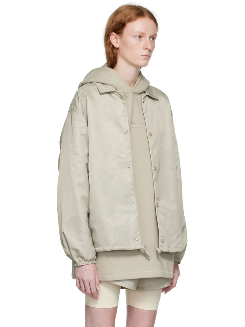 ESSENTIALS Gray Nylon Jacket outlook