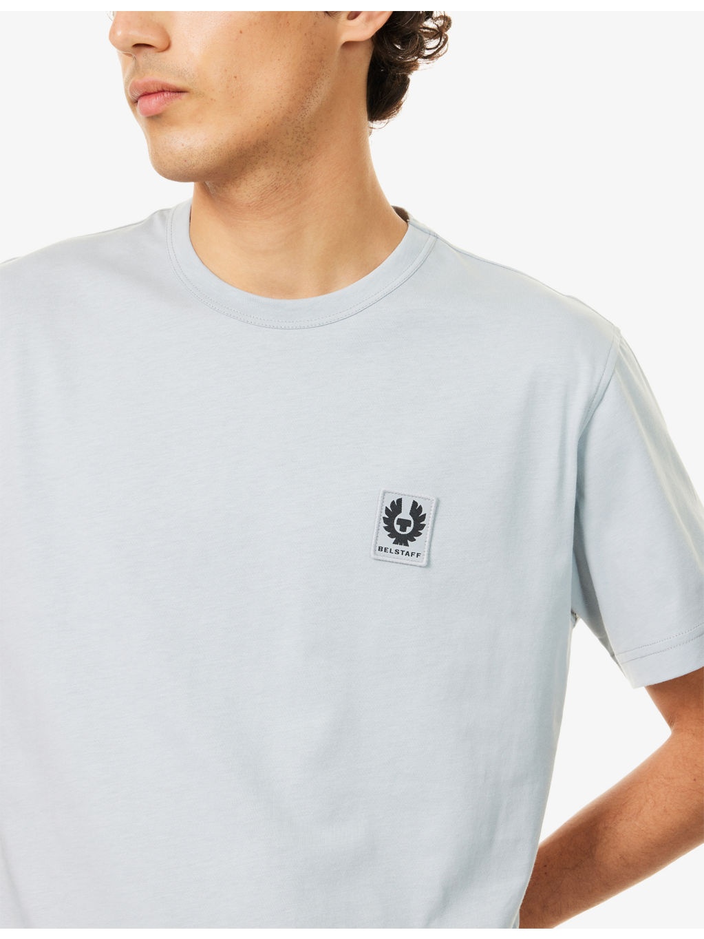 Brand-Patch Crewneck Cotton-Jersey T-Shirt - 5