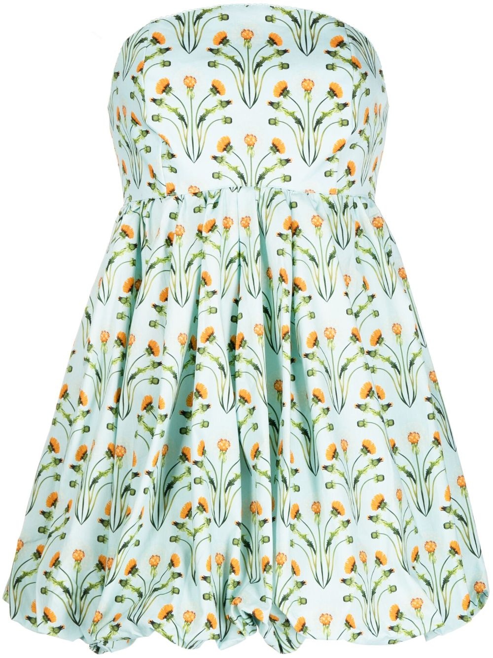 AnamÃº Diente de LeÃ³n Amanecer floral-print minidress - 1