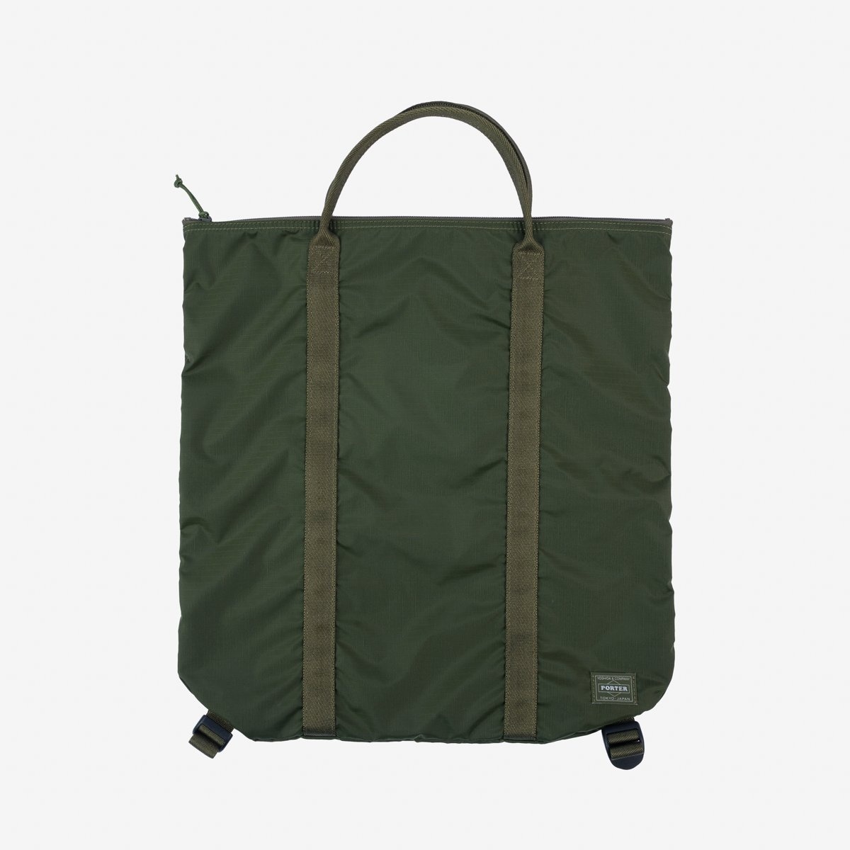 POR-FLEX-TOTE-GRN Porter - Yoshida & Co. - Flex 2Way Tote Bag - Green - 5