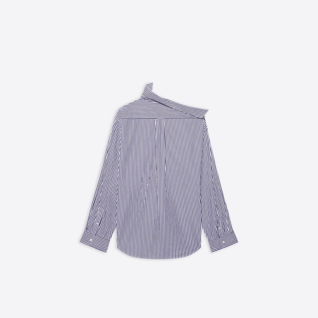 Twisted Shirt in Blue - 5