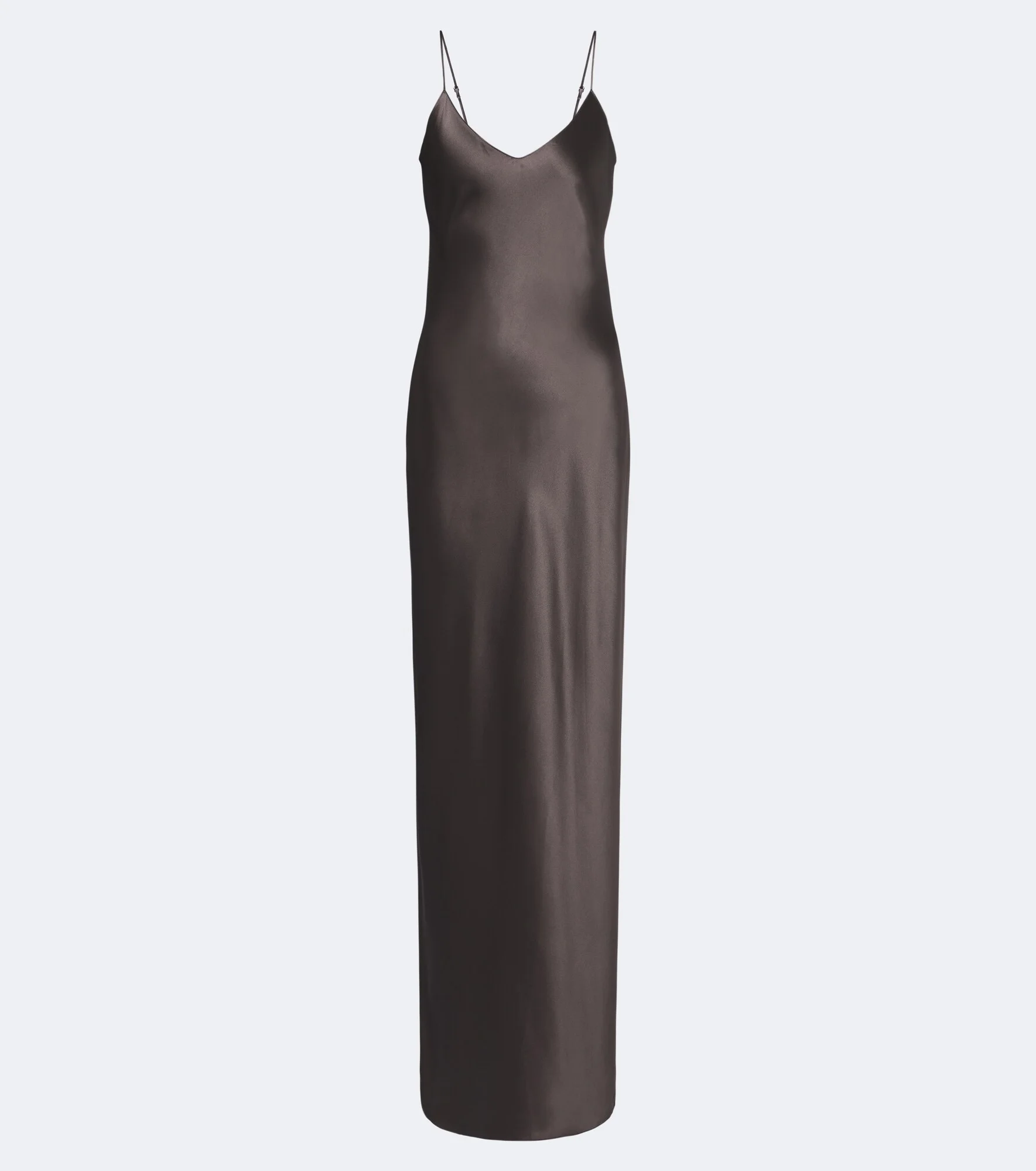 Cami silk satin slip dress - 1