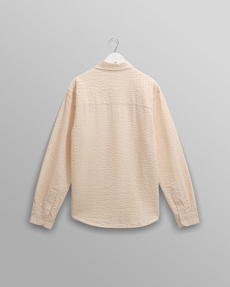 Shelly - Stone Seersucker Corduroy Shirt 8