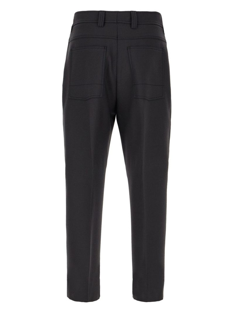 ZEGNA wool tapered trousers outlook