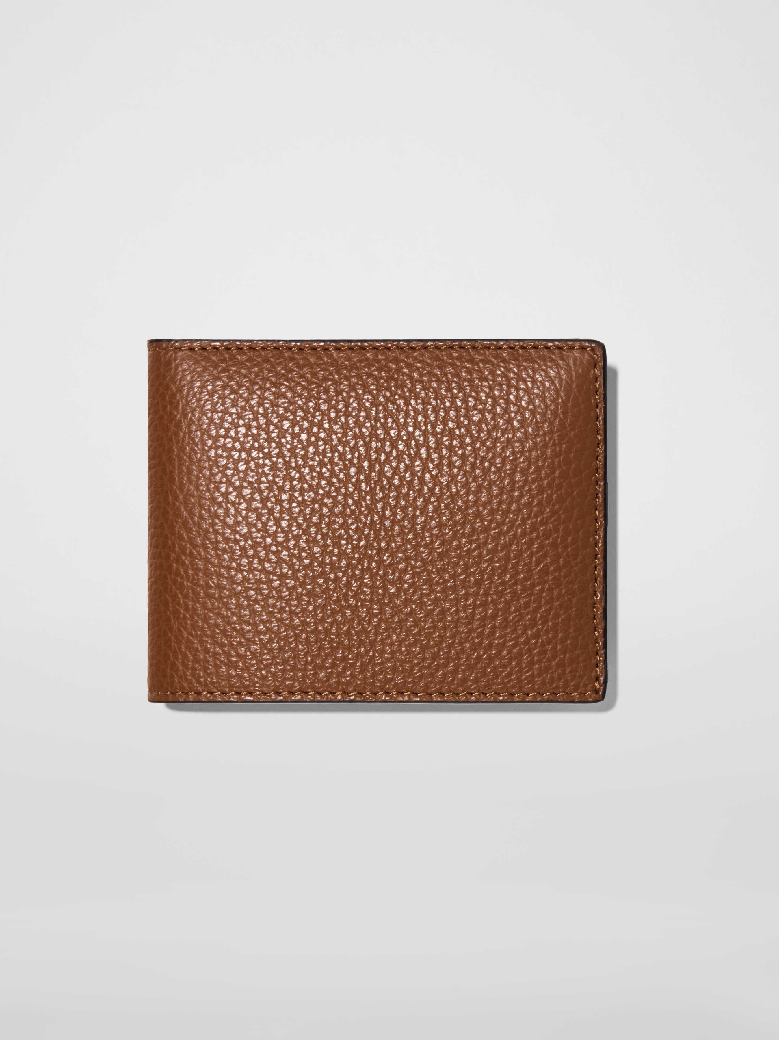 PEBBLED LOGO BIFOLD WALLET - 2