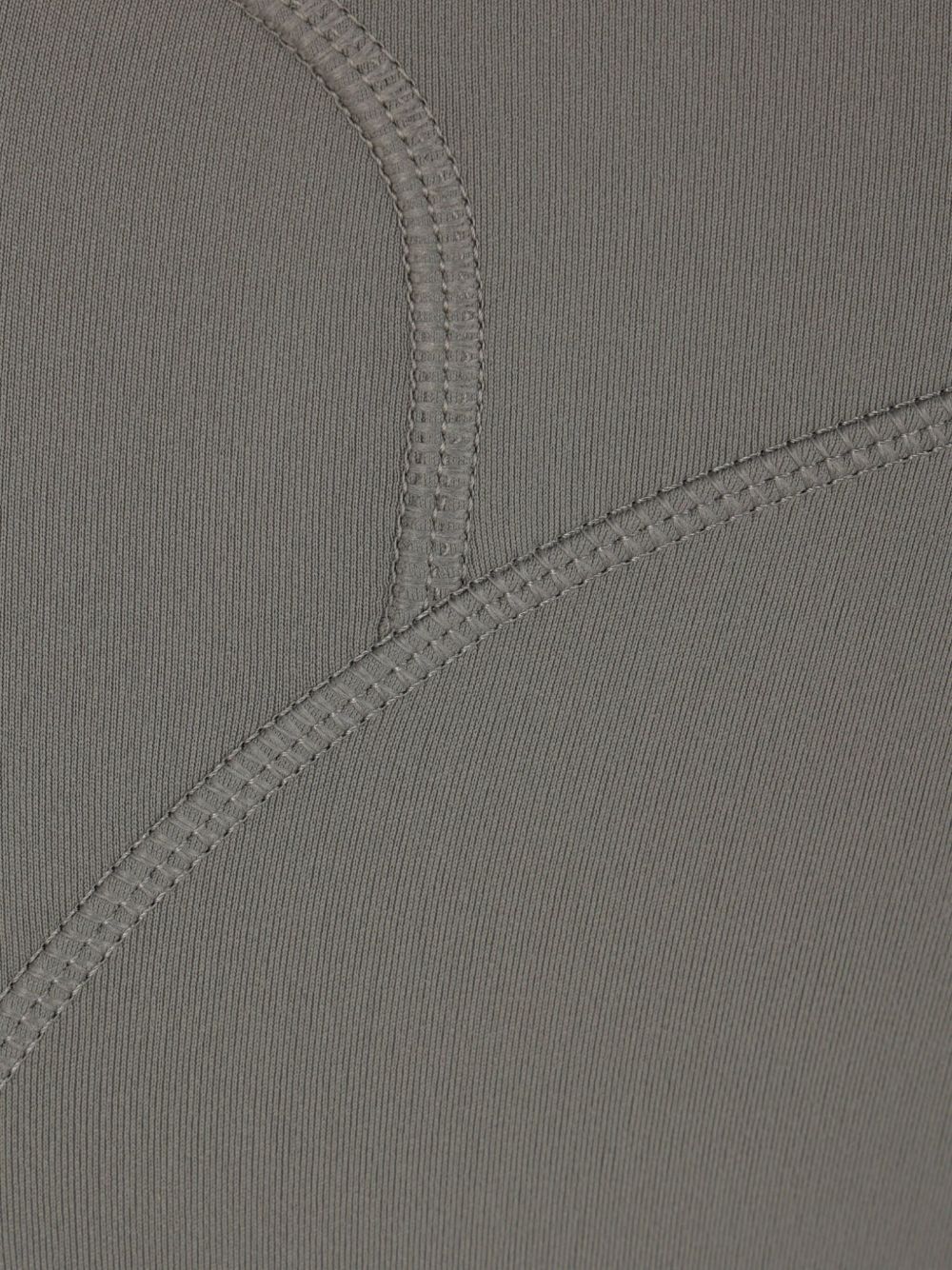 heart-shaped panelled trousers - 4
