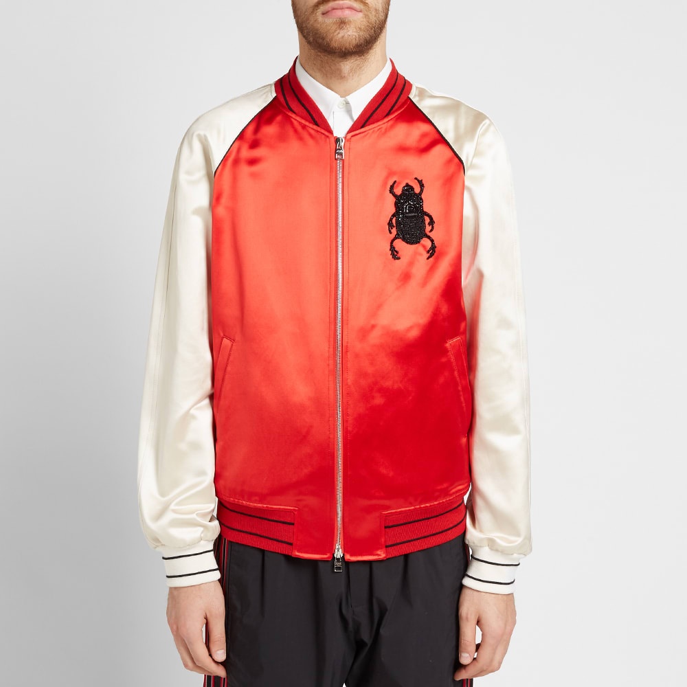 Alexander McQueen Skull Beetle Souvenir Jacket - 5