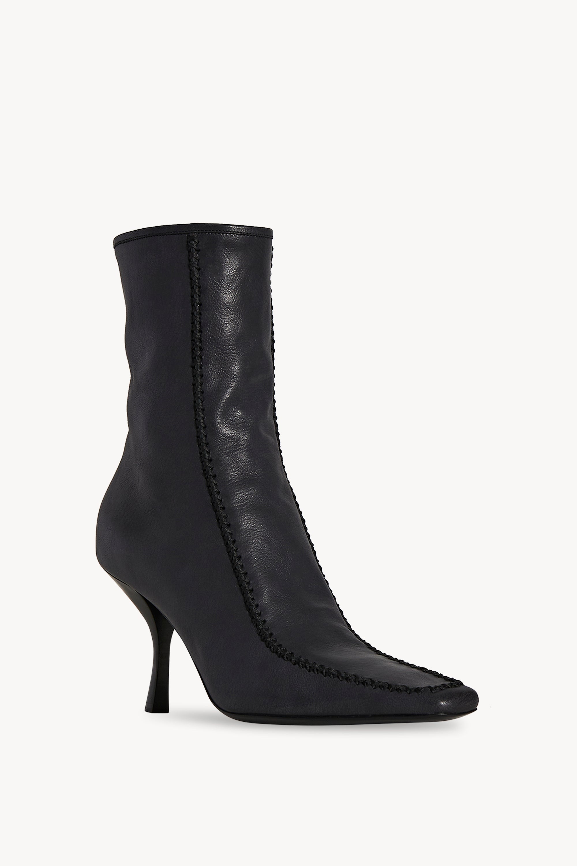 Romy Ankle Boot in Leather - 2