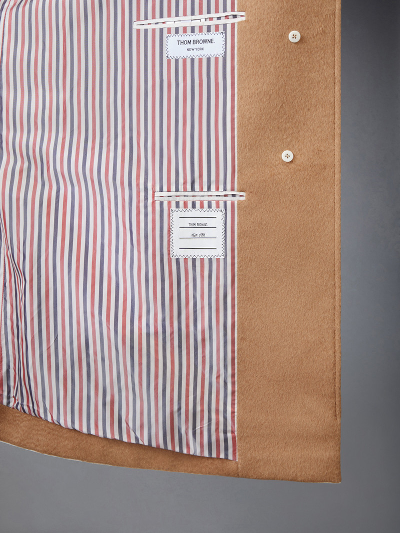 CAMEL HAIR CROPPED CAR COAT 5