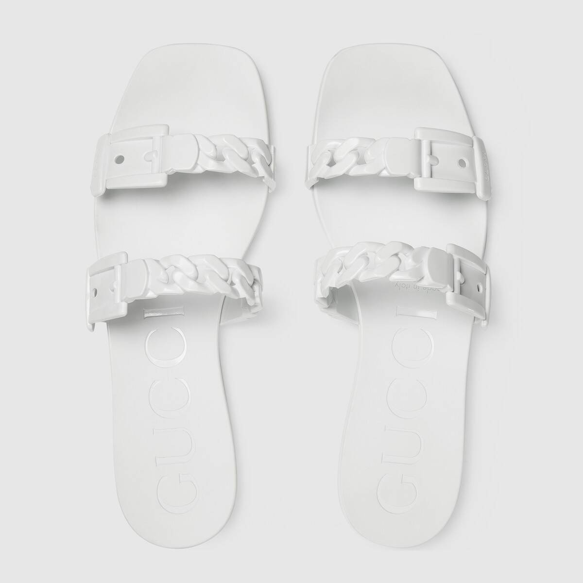 Women's rubber slide sandal - 3