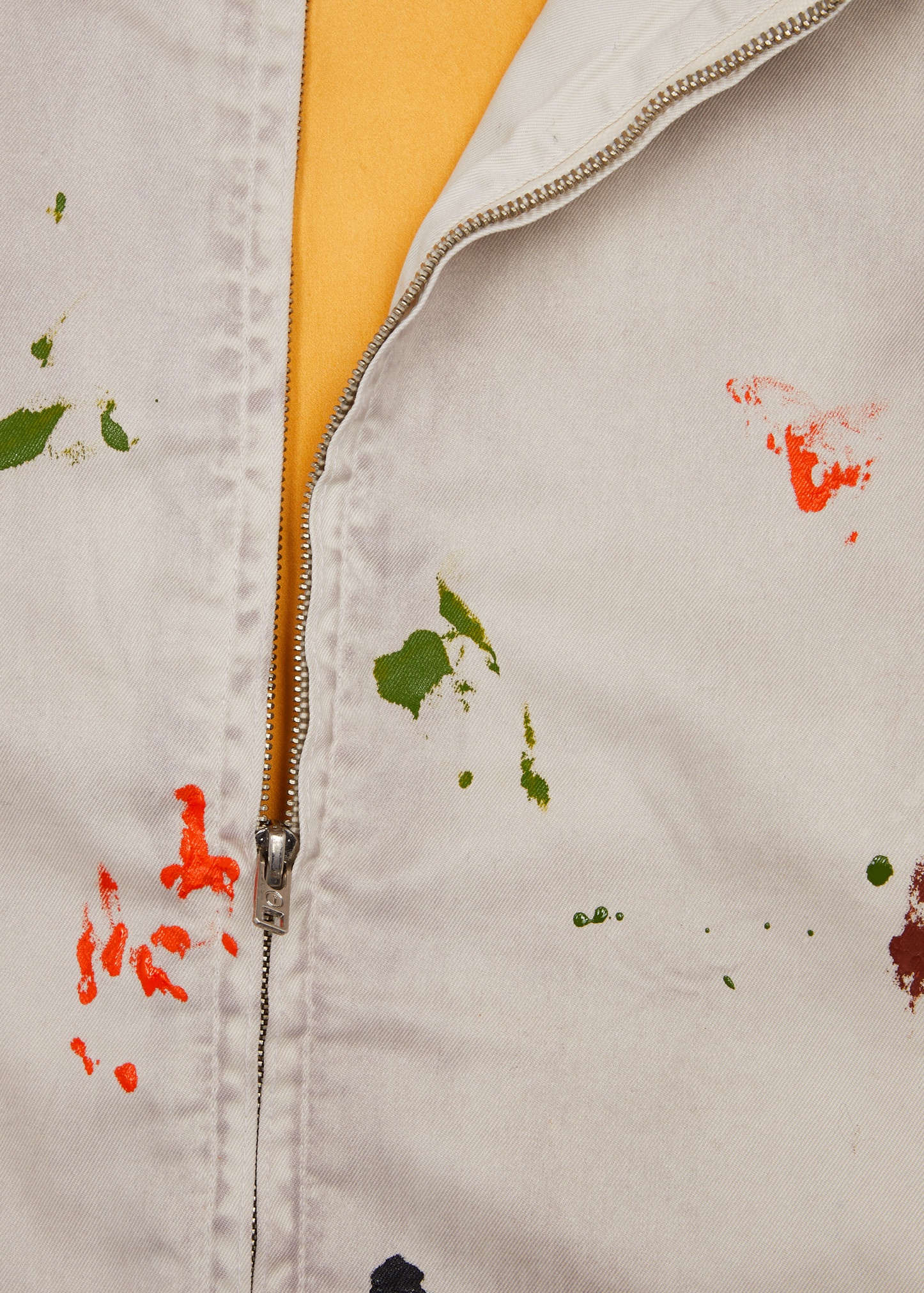 Montecito paint-splattered cotton jacket - 5
