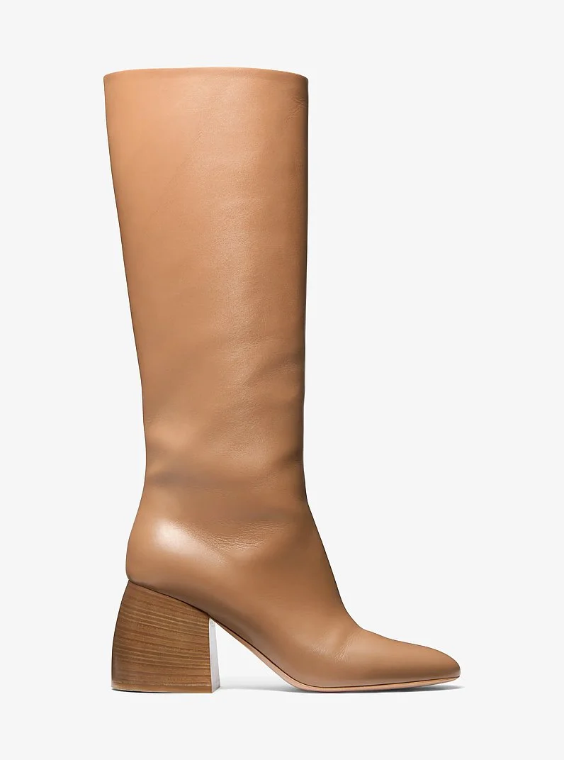 Kaitlin Leather Riding Boot - 1