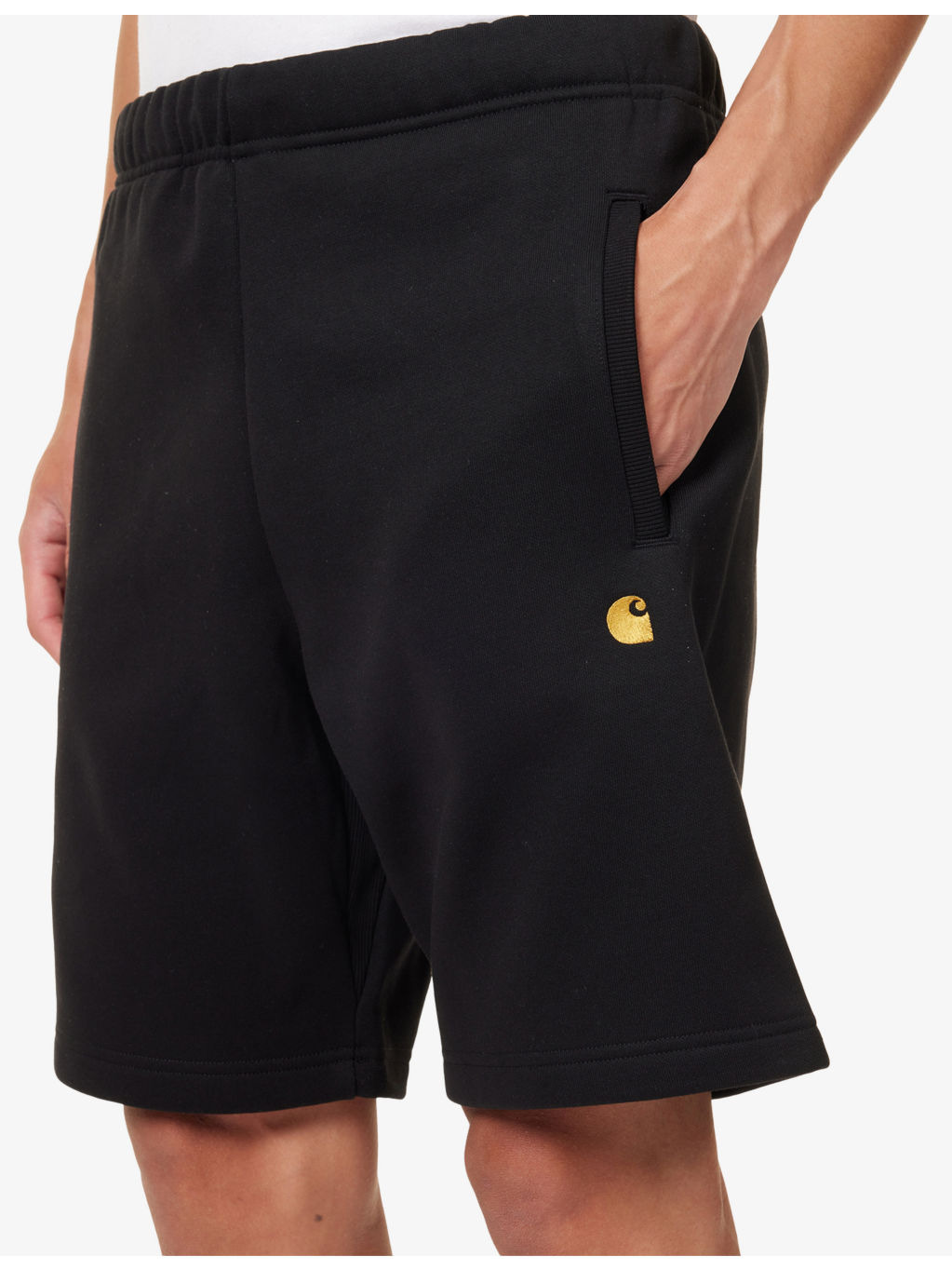 Logo-Embroidered Relaxed-Fit Cotton Sweat Shorts - 5