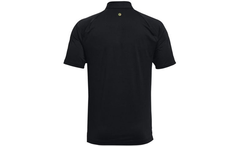 Under Armour Under Armour Rush Bonded Polo Shirt 'Black' 1366253-001 outlook