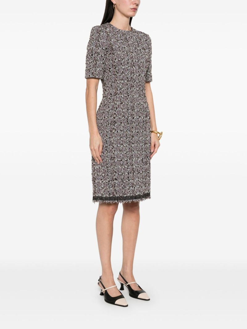 tweed midi dress 3