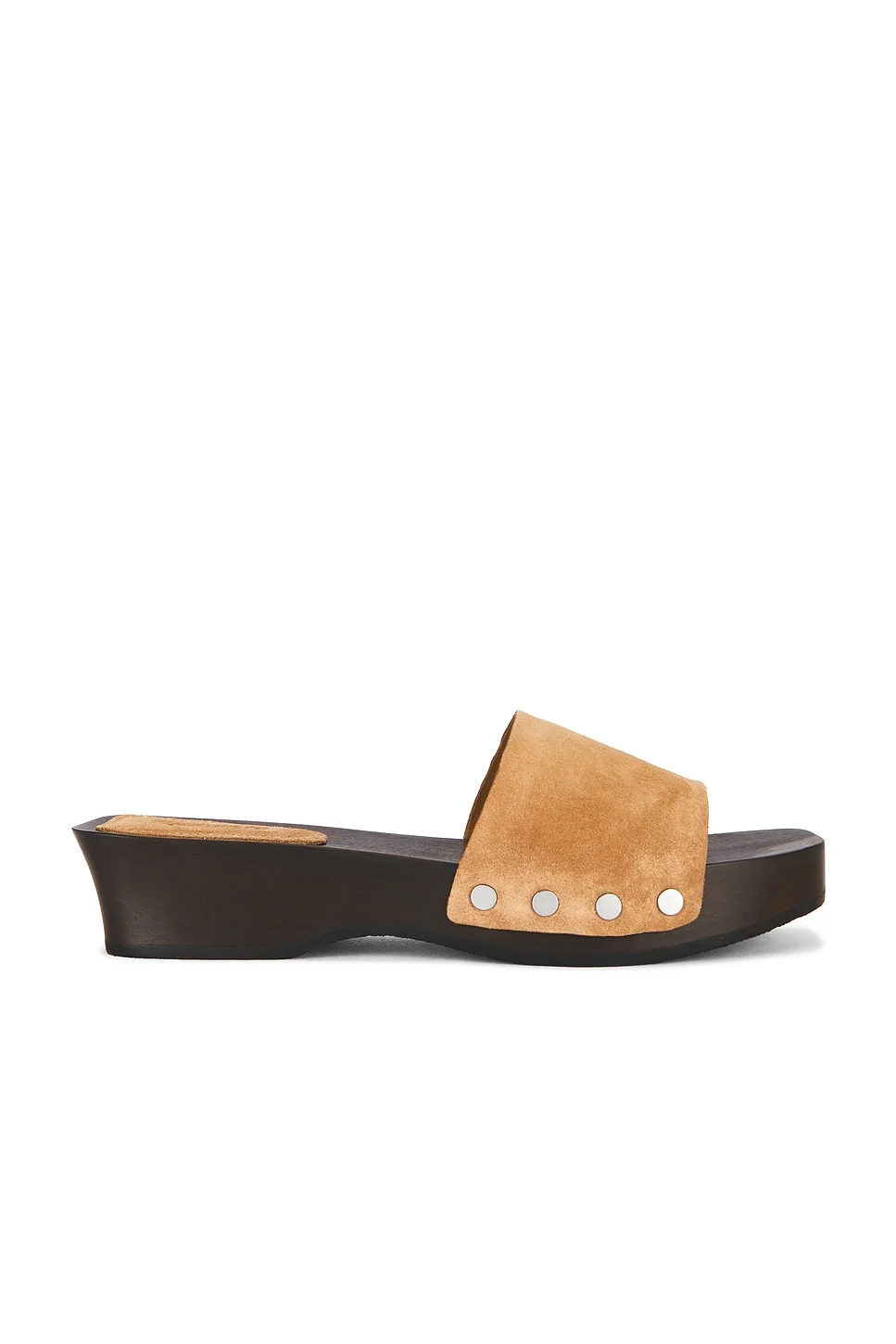 Vanessa Suede Clog - 1