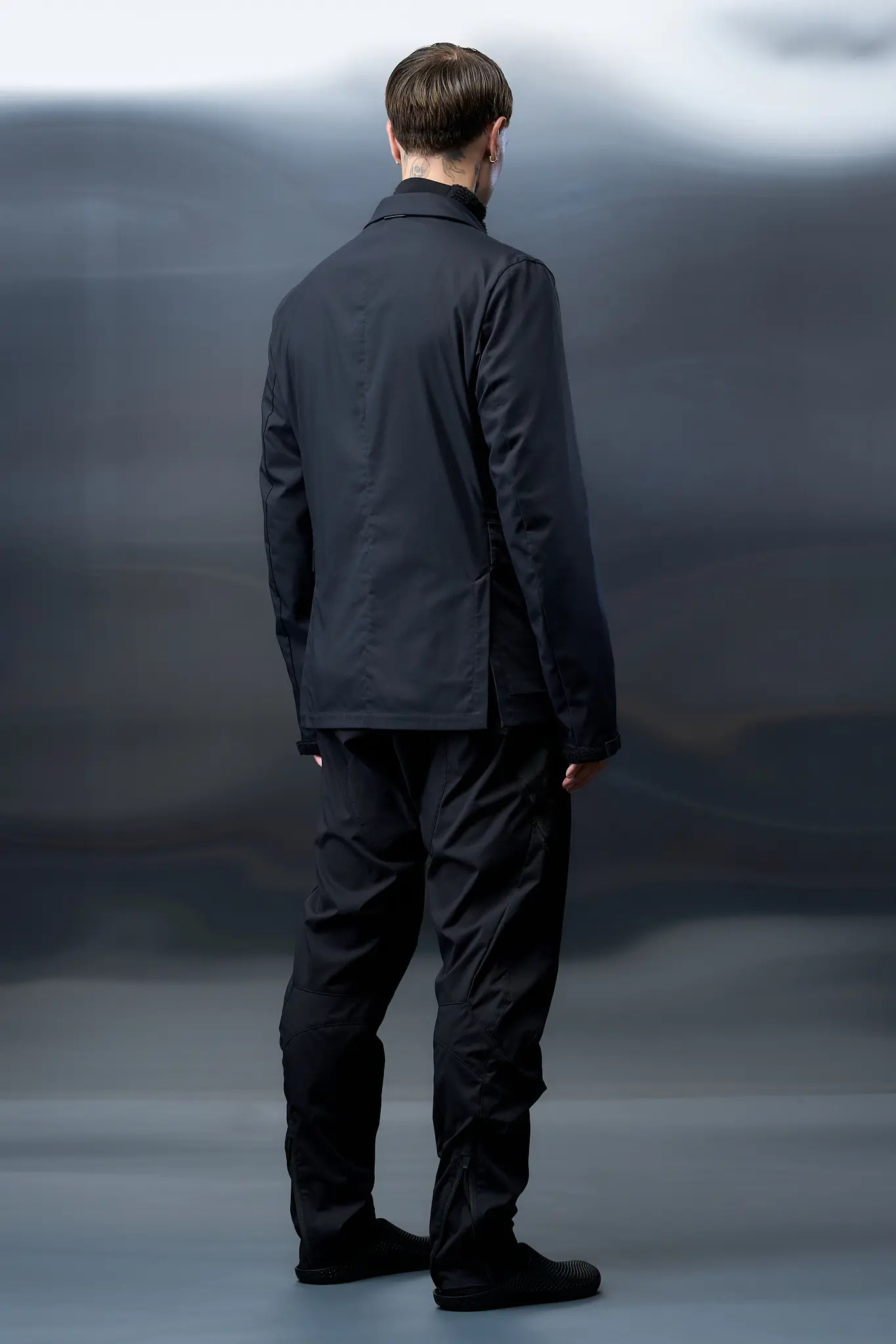 P10TS-E Encapsulated Nylon Tec Sys Articulated Pant Black - 6