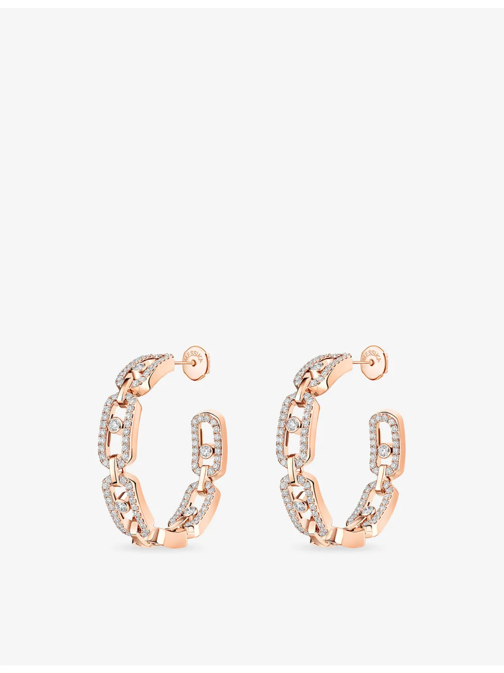 Move Link 18ct gold and 0.86ct diamond earrings - 1