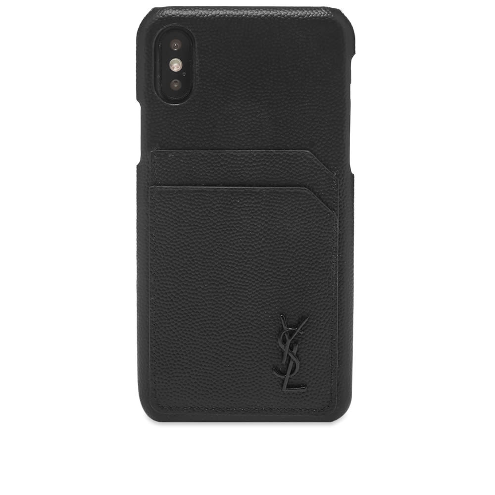 Saint Laurent YSL Metal Logo iPhone X Case - 1