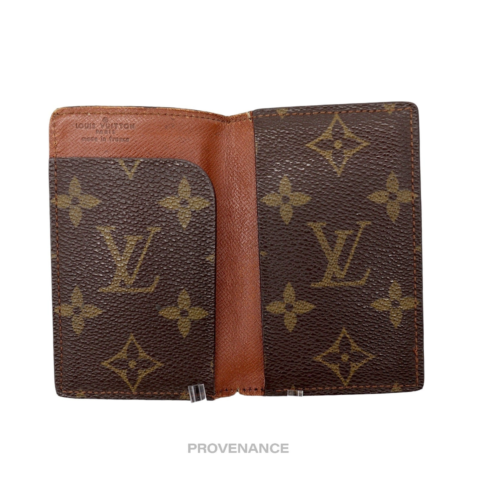 Louis Vuitton Pocket Organizer Card Wallet - Monogram Small "f" - 7