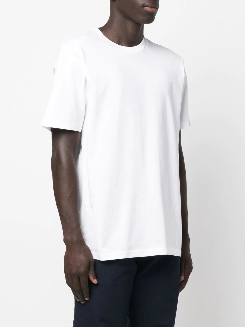 logo-print cotton T-shirt - 3