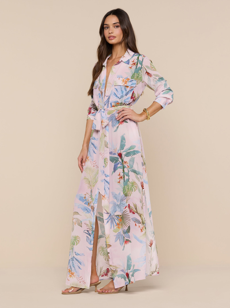 Cameron Silk Shirt Dress 3