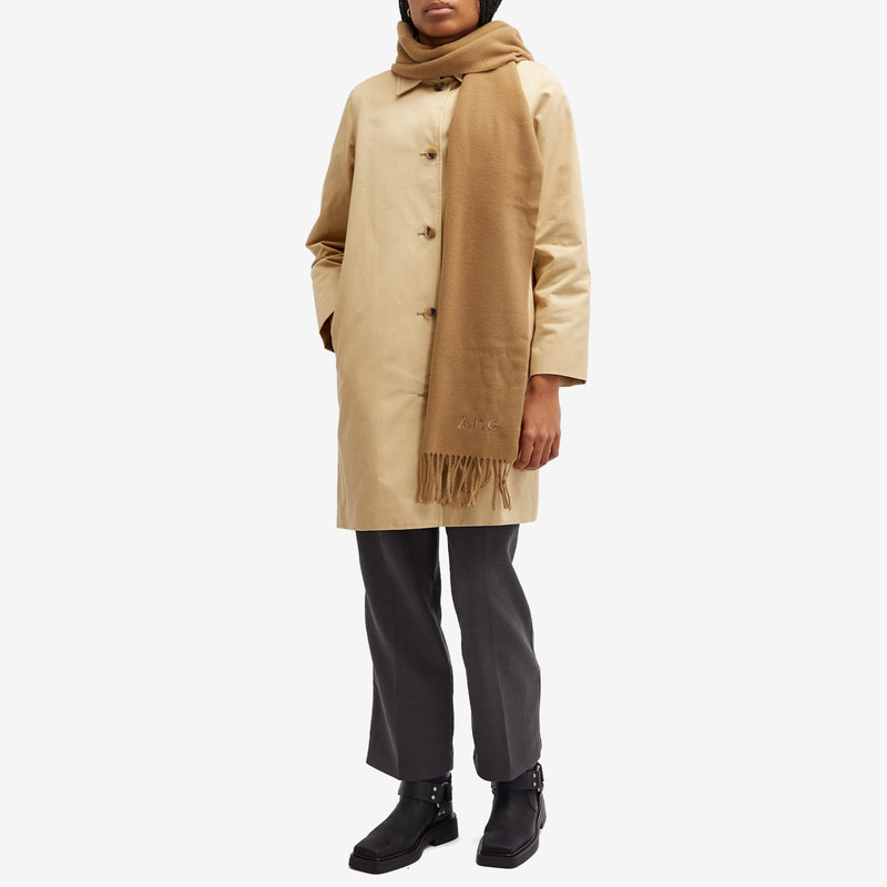 A.P.C. A.P.C. Ambroise Embroidered Scarf outlook