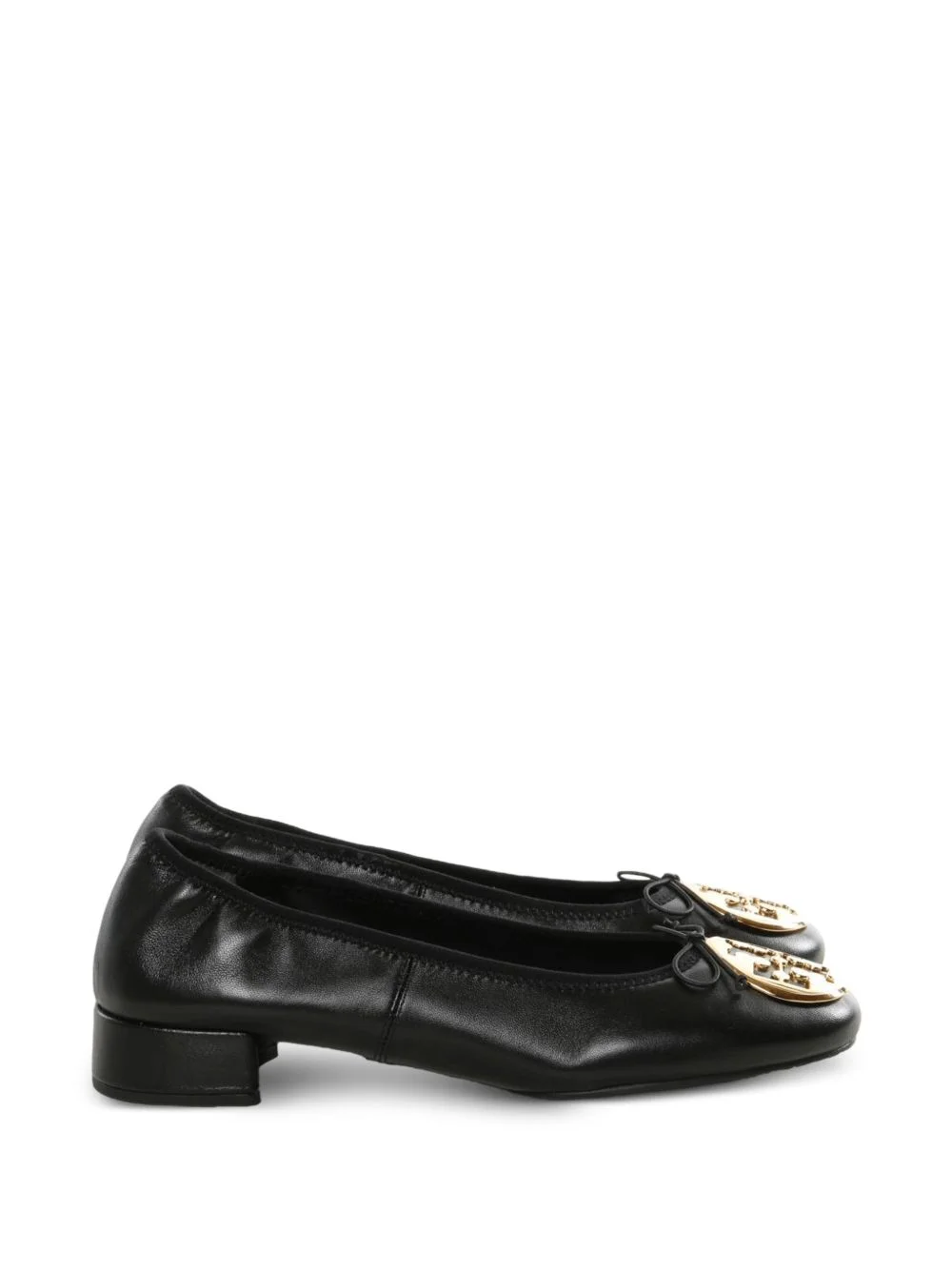 Reva logo-plaque ballet flats - 1