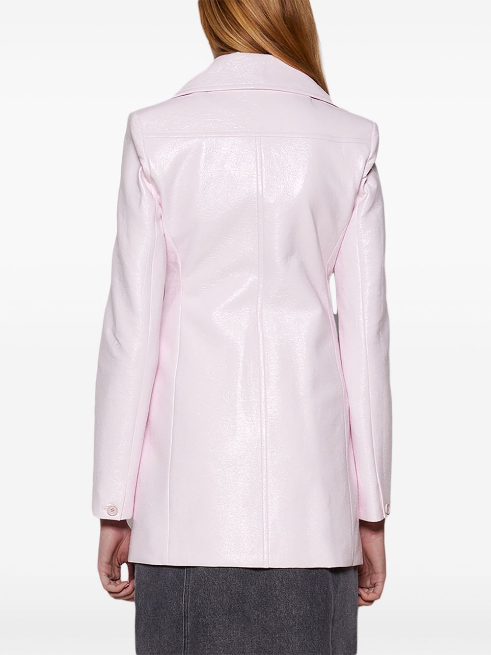 Heritage Vinyl faux leather coat - 5
