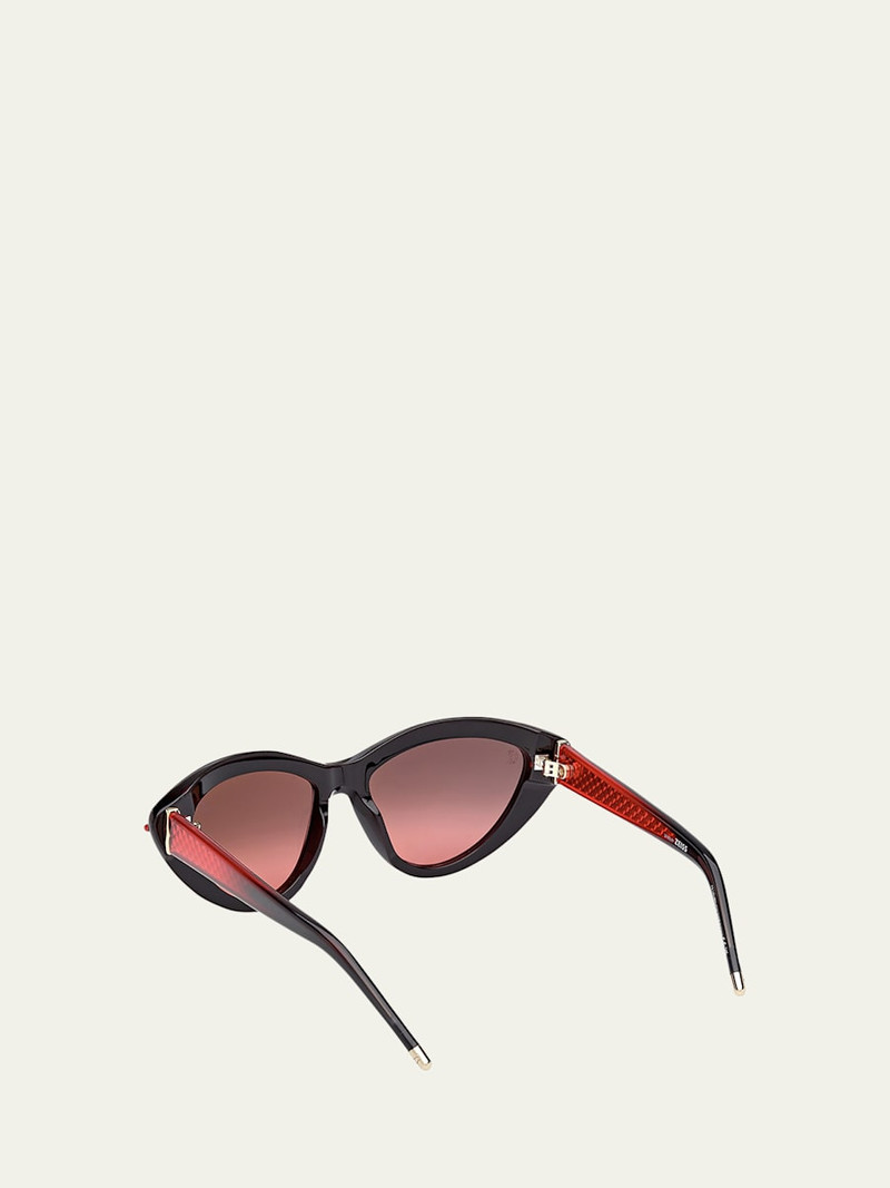 Christian Louboutin Acetate Cat-Eye Sunglasses outlook