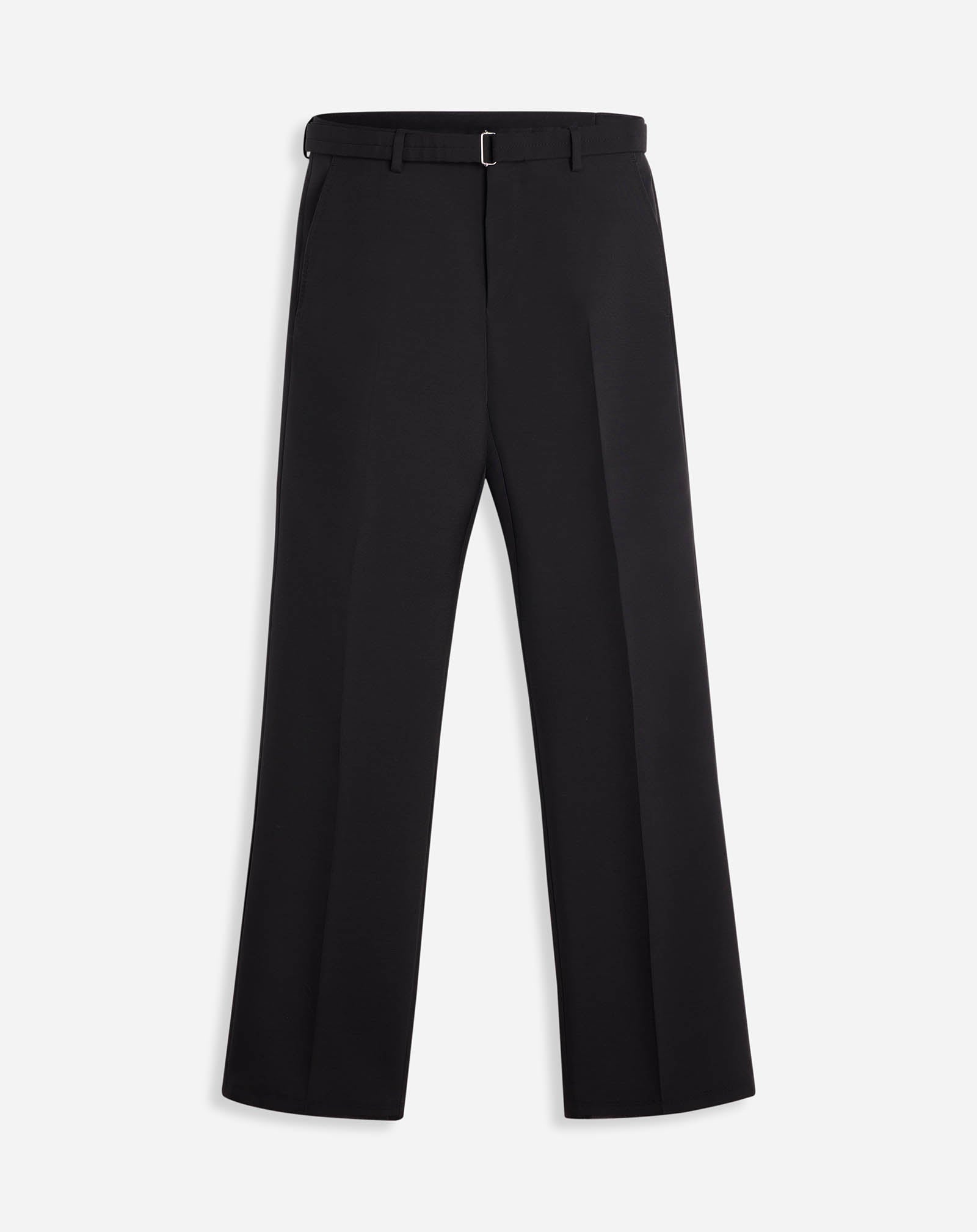 STRAIGHT-LEG PANTS WITH BELT - 1