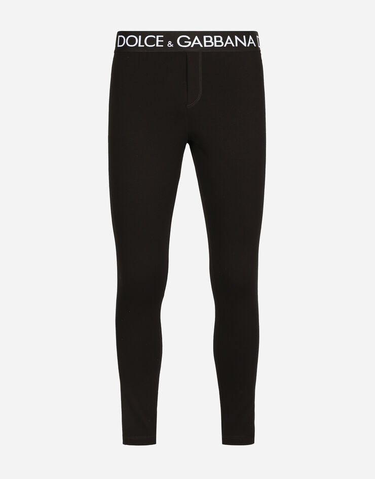 Stretch technical jersey leggings - 1