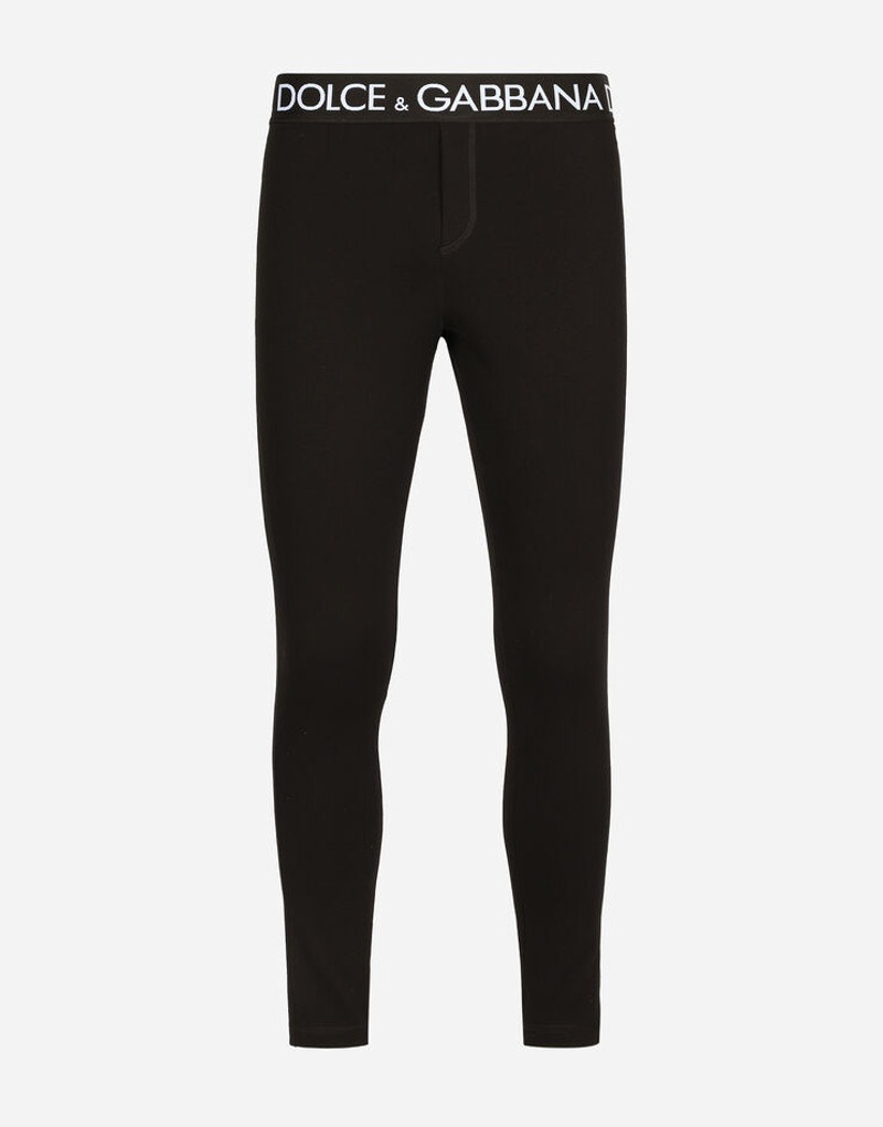 Stretch technical jersey leggings 1