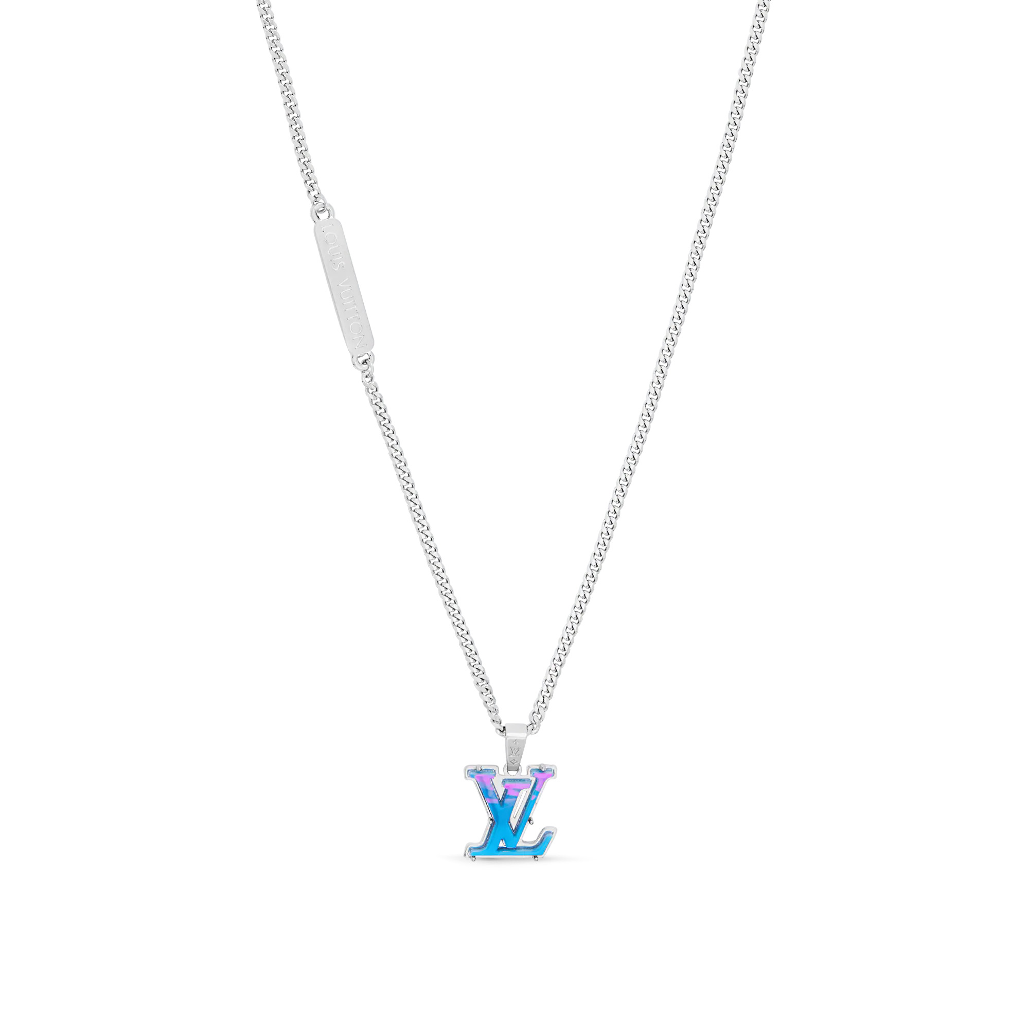 Monogram Chain Pendant - 1