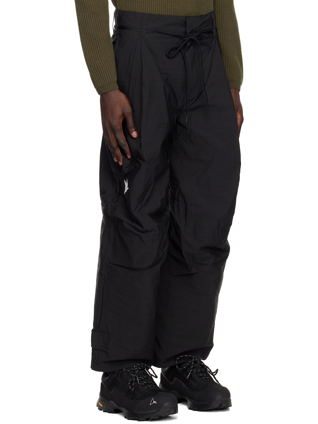 Black Hringbraut Cargo Pants - 2