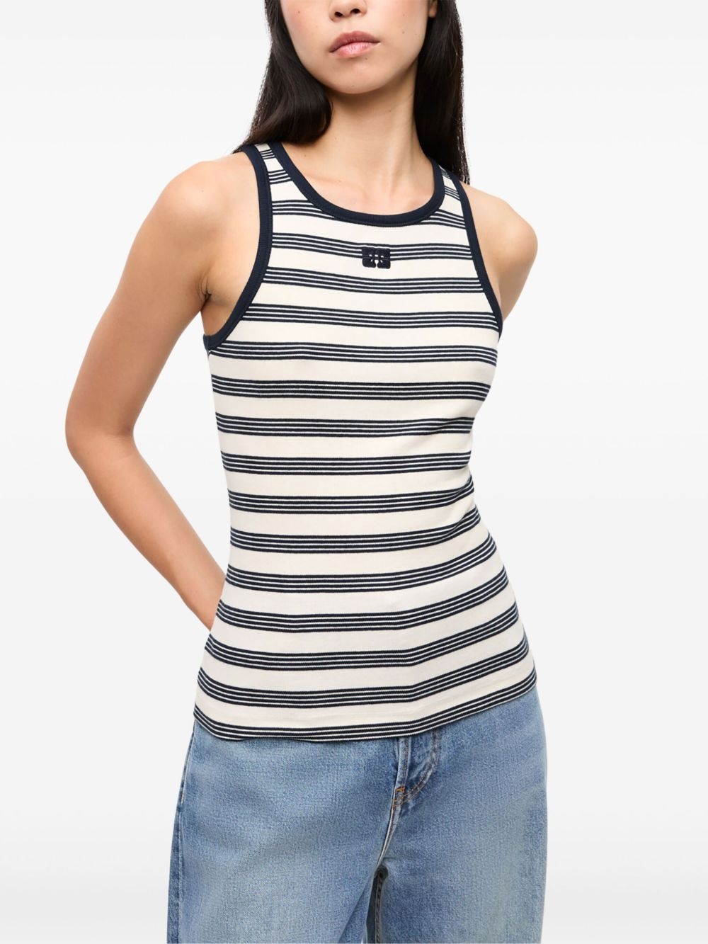 striped tank top - 2