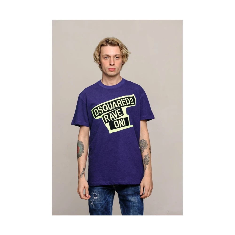 BLUE COTTON T-SHIRT COOL FIT - 2